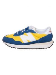 New Balance Sneakersy "237" w kolorze niebiesko-żółtym rozmiar: 43. Niebieskie obuwie sportowe damskie New Balance, bez zapięcia. Za 179.64 zł.
