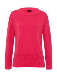 More & More Sweter w kolorze różowym rozmiar: 36. Różowe swetry klasyczne damskie More & More, z bawełny, bez kołnierzyka. Za 100.99 zł.