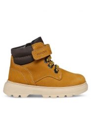 Geox Trapery B Kiddartah Boy B4662E 032FU C2006 M Brązowy. Brązowe buty zimowe chłopięce Geox, z nubiku, bez zapięcia. Za 319.99 zł.