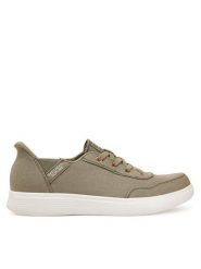 Skechers Sneakersy BOBS Skip Cute - B Cute Sweet 114815/OLV Zielony. Zielone obuwie sportowe damskie Skechers, z materiału, bez zapięcia. Za 199.99 zł.