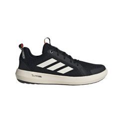 Buty trekkingowe adidas Terrex Boat Climacool. Czarne obuwie trekkingowe damskie Adidas, bez zapięcia. Za 369.20 zł.