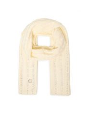 Guess Szalik AW5384 POL03 Biały. Białe szaliki damskie Guess, z aplikacjami. Za 219.99 zł.