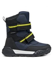 Geox Śniegowce J Trekkyup B Abx J56MBB 050FU C0749 S Granatowy. Niebieskie buty zimowe chłopięce Geox, ze skóry, bez zapięcia. Za 309.99 zł.