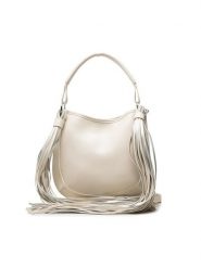 Jenny Fairy Torebka MJH-J-5CC-85-01 Beżowy. Brązowe torebki klasyczne damskie Jenny Fairy, ze skóry, bez dodatków. Za 129.99 zł.