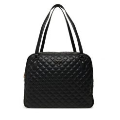 Torba Guess. Czarne torby podróżne Guess, z aplikacjami. Za 649.99 zł.
