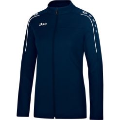 Kurtka Jako femme de loisir Classico. Czarne kurtki sportowe damskie JAKO, s, bez wzorów, z materiału, z kapturem. Za 167.45 zł.