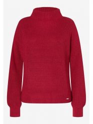 More & More Sweter w kolorze czerwonym rozmiar: 44. Czerwone swetry klasyczne damskie More & More, bez kołnierzyka. Za 162.49 zł.