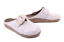 DR. BRINKMANN 320242-81 ice, kapcie damskie. Brązowe kapcie damskie Dr. Brinkmann. Za 184.90 zł.