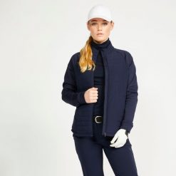Kurtka do golfa damska Inesis CW500 ciepła. Białe golfy damskie INESIS, xs, z elastanu, bez kołnierzyka. Za 229.99 zł.