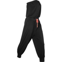Kombinezon "bandeau" bonprix czarny. Czarne kombinezony damskie bonprix. Za 109.99 zł.