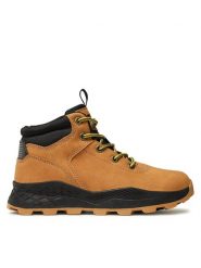 Sprandi Trapery CP40-21577Z Brązowy. Brązowe buty zimowe chłopięce Sprandi, ze skóry, bez zapięcia. Za 159.99 zł.