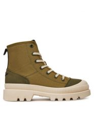 Aeronautica Militare Sneakersy 251SC305DCT354 Zielony. Zielone obuwie sportowe damskie Aeronautica Militare, ze skóry, bez zapięcia. Za 649.99 zł.