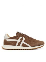 Furla Sneakersy Retro' YK56RET BX0580 PT 5339S Szary. Szare obuwie sportowe damskie Furla, ze skóry, bez zapięcia. Za 1,059.00 zł.