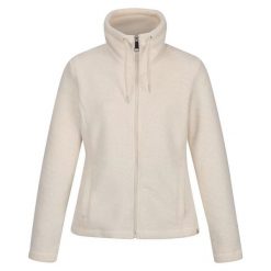 Bluza Polarowa Damska Puszysta Pełen Suwak Kizmitt. Brązowe bluzy damskie Regatta, na zimę, s, bez wzorów, z polaru, bez kaptura. Za 55.99 zł.