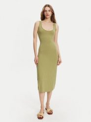 Billabong Sukienka dzianinowa EBJKD00114 Zielony Regular Fit. Zielone sukienki damskie Billabong, bez wzorów, z dzianiny, bez ramiączek. Za 219.99 zł.