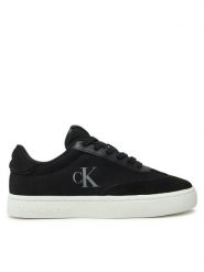 Calvin Klein Jeans Sneakersy Classic Cupsole Low Mix Mg Wn YW0YW01636 Czarny. Czarne obuwie sportowe damskie Calvin Klein Jeans, z jeansu, bez zapięcia. Za 199.99 zł.