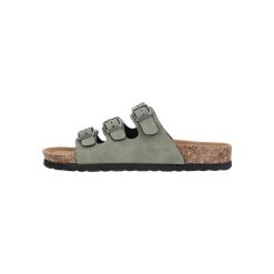 Sandały damskie Cruz Santa Cork. Czarne sandały damskie CRUZ, bez wzorów, bez obcasa, bez zapięcia. Za 226.00 zł.