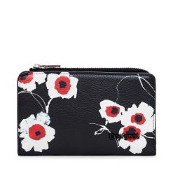 Portfel Desigual. Czarne portfele damskie Desigual, bez wzorów. Za 119.99 zł.