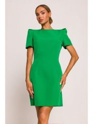 Made of emotion Sukienka w kolorze zielonym rozmiar: S. Zielone sukienki damskie Made Of Emotion, bez wzorów, bez ramiączek. Za 209.99 zł.