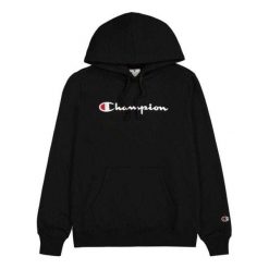 Damska Bluza Z Dużym Logo. Czarne bluzy damskie Champion, bez wzorów, bez kaptura. Za 298.99 zł.