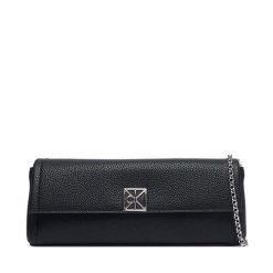 Torebka Calvin Klein. Czarne torebki wieczorowe damskie Calvin Klein, bez wzorów, bez dodatków. Za 489.99 zł.
