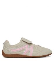 Steve Madden Sneakersy Freekick-E SM19000136 Beżowy. Brązowe obuwie sportowe damskie Steve Madden, ze skóry, bez zapięcia. Za 239.99 zł.