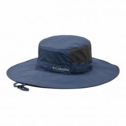 Kapelusz przeciwsłoneczny Columbia Coolhead III Zero Booney. Niebieskie kapelusze damskie Columbia, bez wzorów, sportowe. Za 151.99 zł.