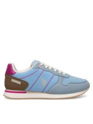 U.S. Polo Assn. Sneakersy ALTENA002 Niebieski. Niebieskie obuwie sportowe damskie U.S. Polo Assn., z materiału, bez zapięcia. Za 174.99 zł.