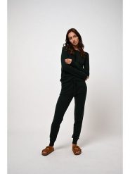 AUTHENTIC CASHMERE Kaszmirowy sweter "Etret" w kolorze ciemnozielonym rozmiar: XXL. Zielone swetry klasyczne damskie AUTHENTIC CASHMERE, xxl, z kaszmiru, bez kołnierzyka. Za 385.45 zł.