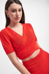 Bluzka damska TWINSET. Bluzki damskie Twinset Milano, xs, bez wzorów, bez kołnierzyka, bez ramiączek. W wyprzedaży za 439.37 zł.