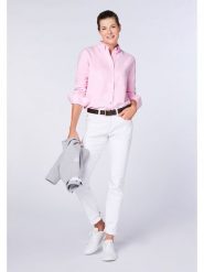 Polo Sylt Koszula - Regular fit - w kolorze jasnoróżowym rozmiar: XS. Różowe koszule damskie Polo Sylt, xs, bez wzorów, bez kołnierzyka, bez ramiączek. Za 121.95 zł.