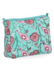 Bizzotto Kosmetyczka "Emelie" w kolorze turkusowo-jasnoróżowym - 21 x 17 cm rozmiar: onesize. Różowe kosmetyczki damskie Bizzotto, bez wzorów, z materiału. Za 57.06 zł.