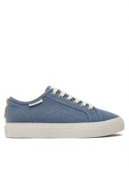 Gant Sneakersy Carroly Sneaker 28538621 Niebieski. Niebieskie obuwie sportowe damskie Gant, z materiału, bez zapięcia. Za 279.99 zł.