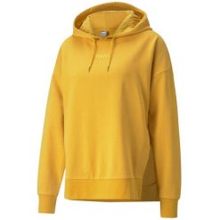 Bluza Z Kapturem Damska TR. Żółte bluzy damskie Puma, s, bez wzorów, z kapturem. Za 257.99 zł.
