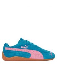 Puma Sneakersy Speedcat OG 398846 43 Niebieski. Niebieskie obuwie sportowe damskie Puma, ze skóry, bez zapięcia. Za 352.99 zł.