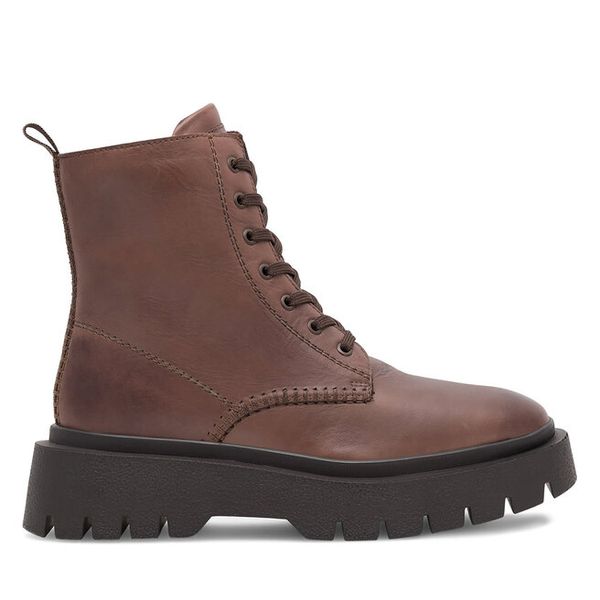 Trapery Lasocki. Brązowe trapery damskie Lasocki, bez zapięcia. Za 299.99 zł.