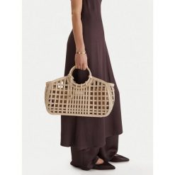 Torebka GINO ROSSI. Brązowe torebki klasyczne damskie Gino Rossi, bez dodatków. Za 299.99 zł.