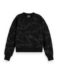 Scotch & Soda Sweter w kolorze czarnym rozmiar: XS. Czarne swetry klasyczne damskie Scotch & Soda, xs, bez kołnierzyka. Za 197.63 zł.