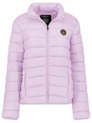 Geographical Norway Kurtka pikowana "Atikamap" w kolorze lawendowym rozmiar: M. Różowe kurtki damskie Geographical Norway, m, bez wzorów, bez kaptura. Za 127.45 zł.