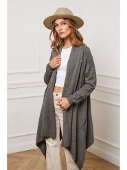 Joséfine Kardigan "Ebina" w kolorze khaki rozmiar: S. Brązowe kardigany damskie Joséfine, s, bez wzorów, z kaszmiru. Za 175.83 zł.
