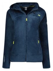 ANAPURNA Kurtka polarowa "Uternel" w kolorze granatowym rozmiar: XXL. Niebieskie kurtki damskie ANAPURNA, xxl, bez wzorów, z polaru, bez kaptura. Za 82.99 zł.