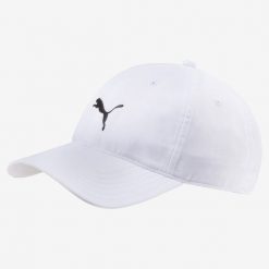 Czapka z daszkiem do golfa Puma materiał syntetyczny. Czapki z daszkiem damskie Puma, bez wzorów, z materiału. Za 69.99 zł.