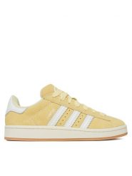 Adidas Sneakersy Campus 00S JQ5754 Żółty. Żółte obuwie sportowe damskie Adidas, ze skóry, bez zapięcia. Za 339.99 zł.