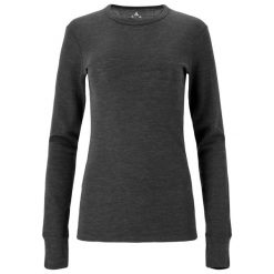 Koszulka termoaktywna damska Whistler Cerro Merino. Czarne koszulki damskie WHISTLER, bez wzorów, bez kołnierzyka, bez ramiączek. Za 219.99 zł.