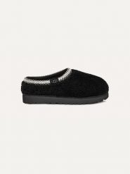 UGG Kapcie "Tasman Maxi Curly" w kolorze czarnym rozmiar: 37. Czarne kapcie damskie Ugg, z wełny. Za 377.74 zł.