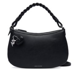 Torebka Armani Exchange. Czarne torebki klasyczne damskie Armani Exchange, bez dodatków. Za 669.99 zł.