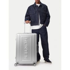 Walizka duża Hunter. Szare walizki Hunter, bez wzorów, duże. Za 399.99 zł.