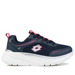 Buty damskie sportowe do biegania Lotto EXERTIV. Czerwone obuwie sportowe damskie Lotto, bez zapięcia, do biegania. Za 149.00 zł.