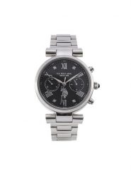 U.S. Polo Assn. Zegarek Ines USP8311BK Srebrny. Szare zegarki damskie U.S. Polo Assn., srebrne. Za 589.99 zł.