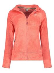 Canadian Peak Kurtka polarowa "Upaloodeak" w kolorze pomarańczowym rozmiar: XL. Pomarańczowe kurtki damskie Canadian Peak, xl, bez wzorów, z materiału, bez kaptura. Za 100.04 zł.